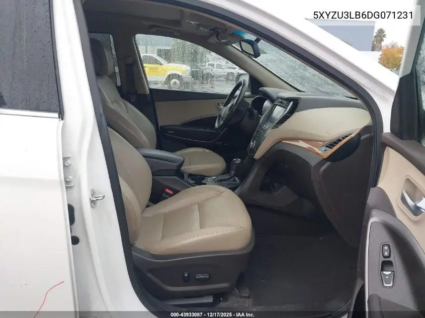 5XYZU3LB6DG071231 2013 Hyundai Santa Fe Sport