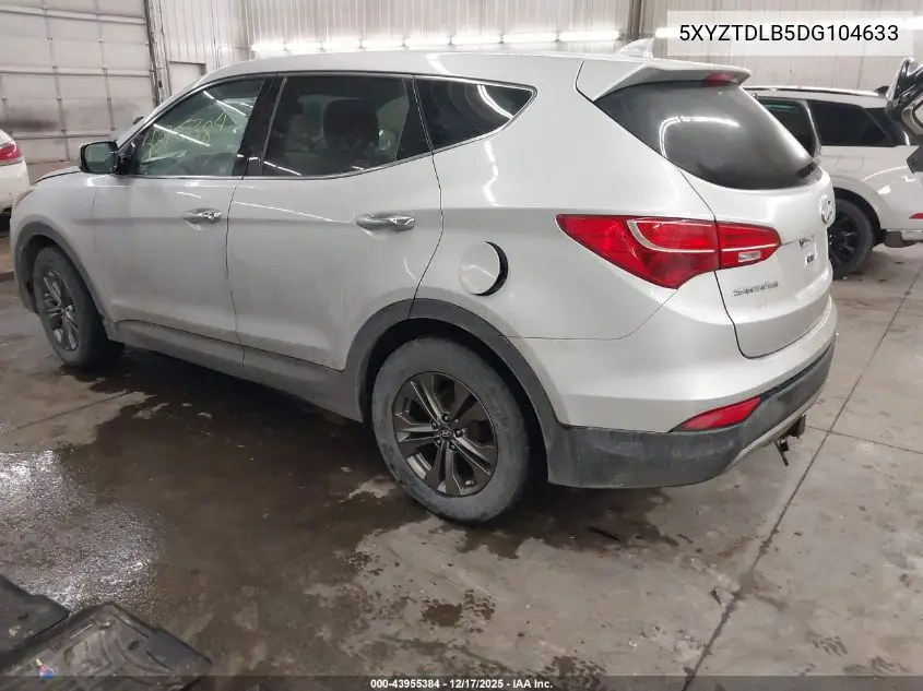 5XYZTDLB5DG104633 2013 Hyundai Santa Fe Sport