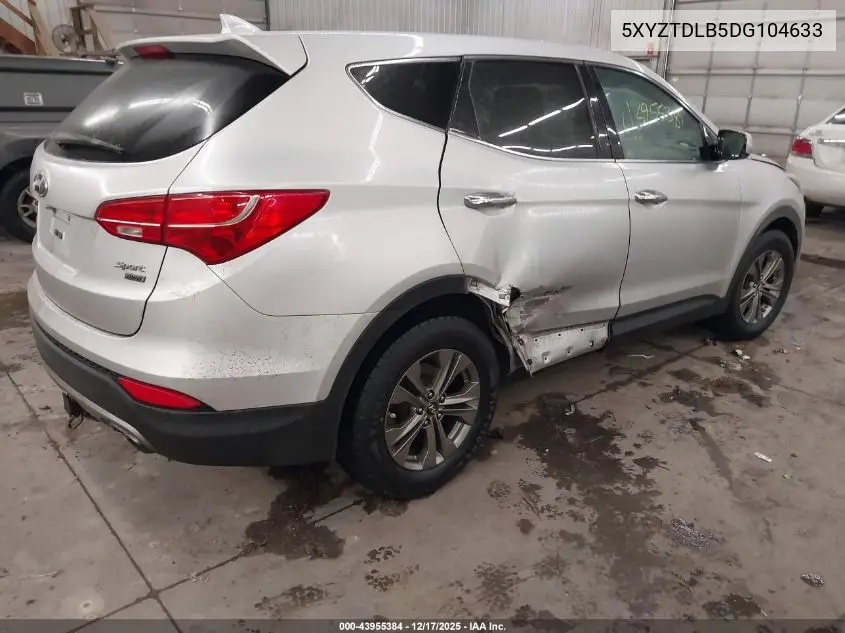 5XYZTDLB5DG104633 2013 Hyundai Santa Fe Sport
