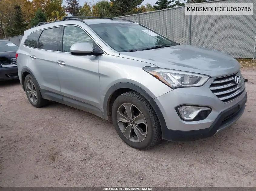 KM8SMDHF3EU050786 2014 Hyundai Santa Fe Gls