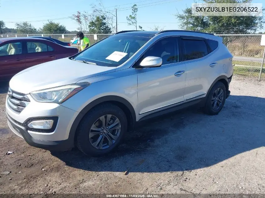 5XYZU3LB1EG206522 2014 Hyundai Santa Fe Sport 2.4L