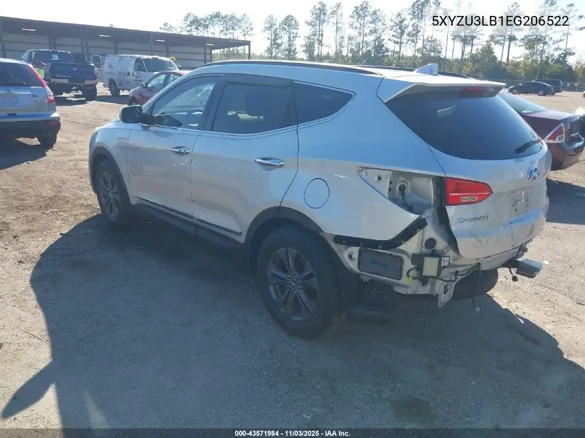 5XYZU3LB1EG206522 2014 Hyundai Santa Fe Sport 2.4L