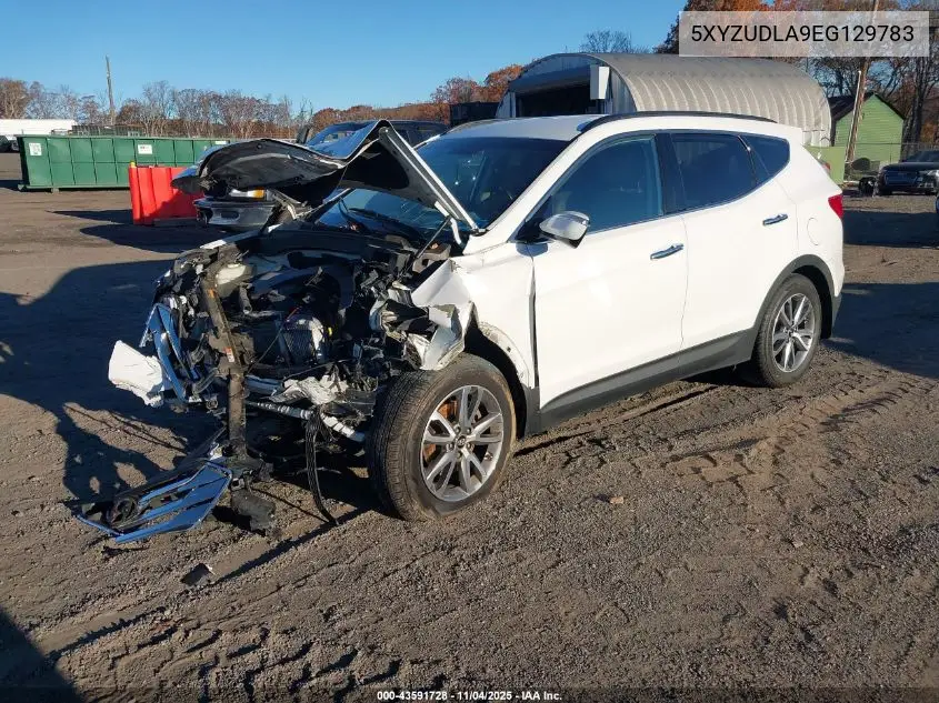 5XYZUDLA9EG129783 2014 Hyundai Santa Fe Sport 2.0L Turbo
