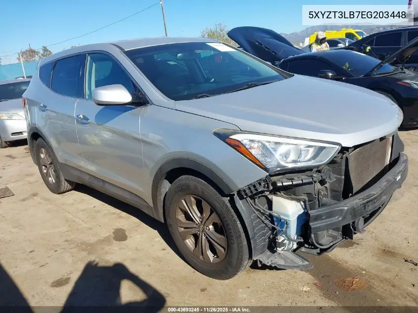 5XYZT3LB7EG203448 2014 Hyundai Santa Fe Sport 2.4L