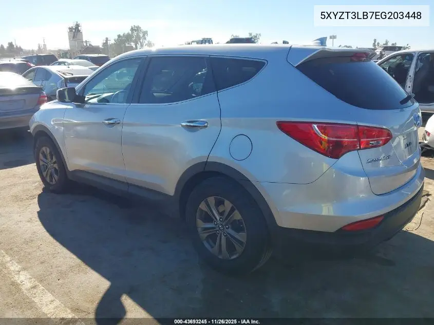 5XYZT3LB7EG203448 2014 Hyundai Santa Fe Sport 2.4L