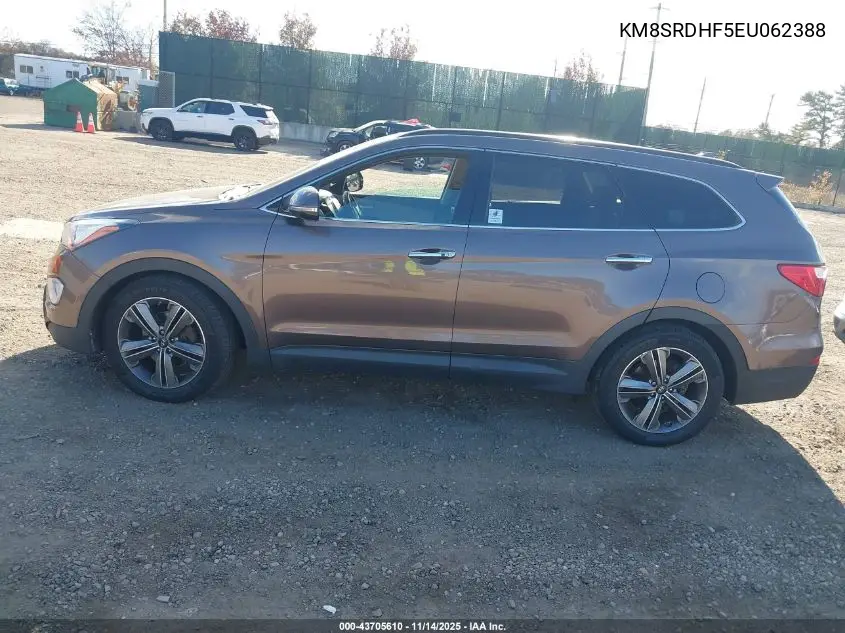 KM8SRDHF5EU062388 2014 Hyundai Santa Fe Limited