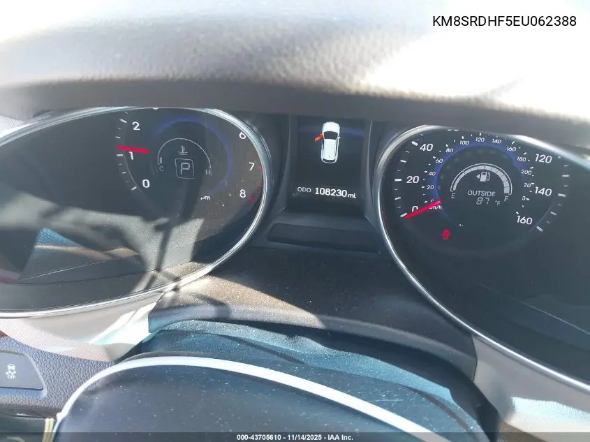 KM8SRDHF5EU062388 2014 Hyundai Santa Fe Limited