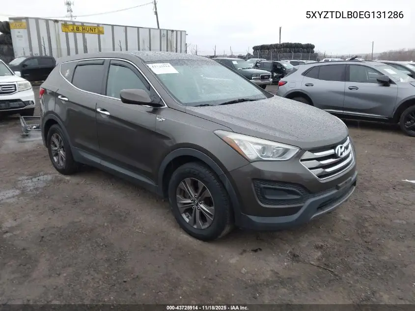 5XYZTDLB0EG131286 2014 Hyundai Santa Fe Sport 2.4L