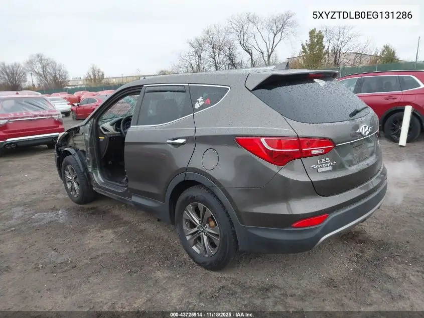 5XYZTDLB0EG131286 2014 Hyundai Santa Fe Sport 2.4L