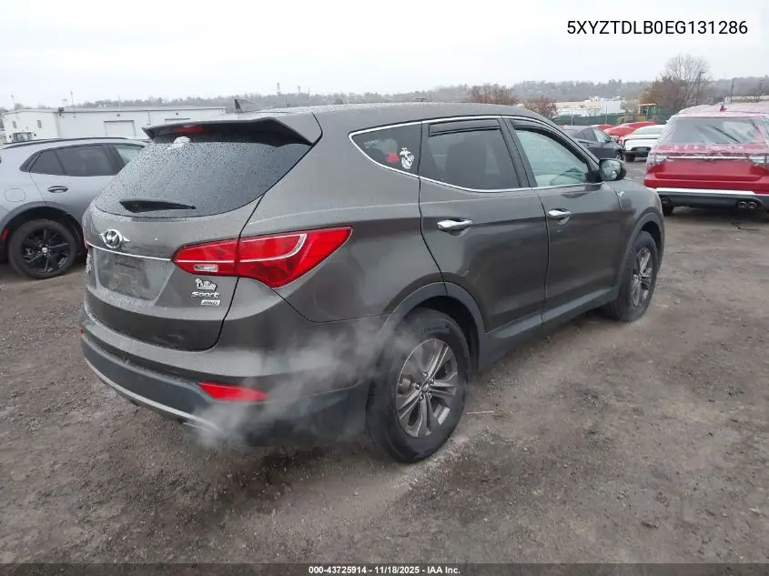 5XYZTDLB0EG131286 2014 Hyundai Santa Fe Sport 2.4L