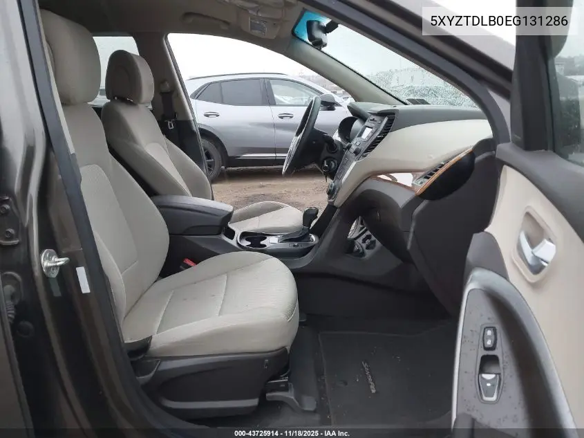 5XYZTDLB0EG131286 2014 Hyundai Santa Fe Sport 2.4L