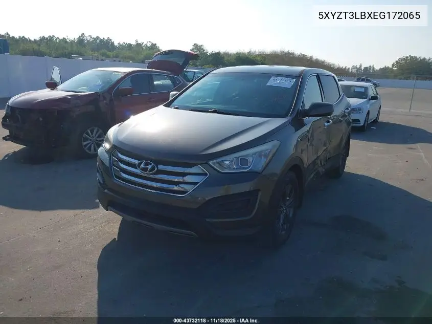 5XYZT3LBXEG172065 2014 Hyundai Santa Fe Sport 2.4L