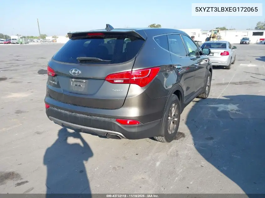 5XYZT3LBXEG172065 2014 Hyundai Santa Fe Sport 2.4L