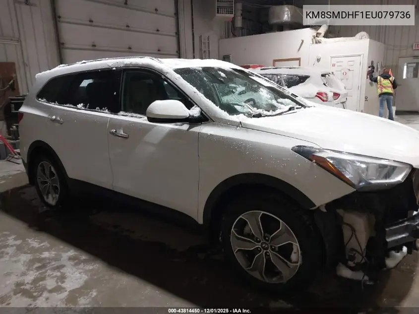 KM8SMDHF1EU079736 2014 Hyundai Santa Fe Gls
