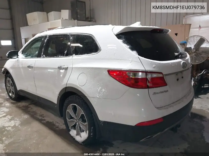 KM8SMDHF1EU079736 2014 Hyundai Santa Fe Gls