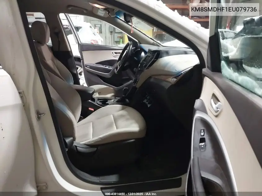 KM8SMDHF1EU079736 2014 Hyundai Santa Fe Gls