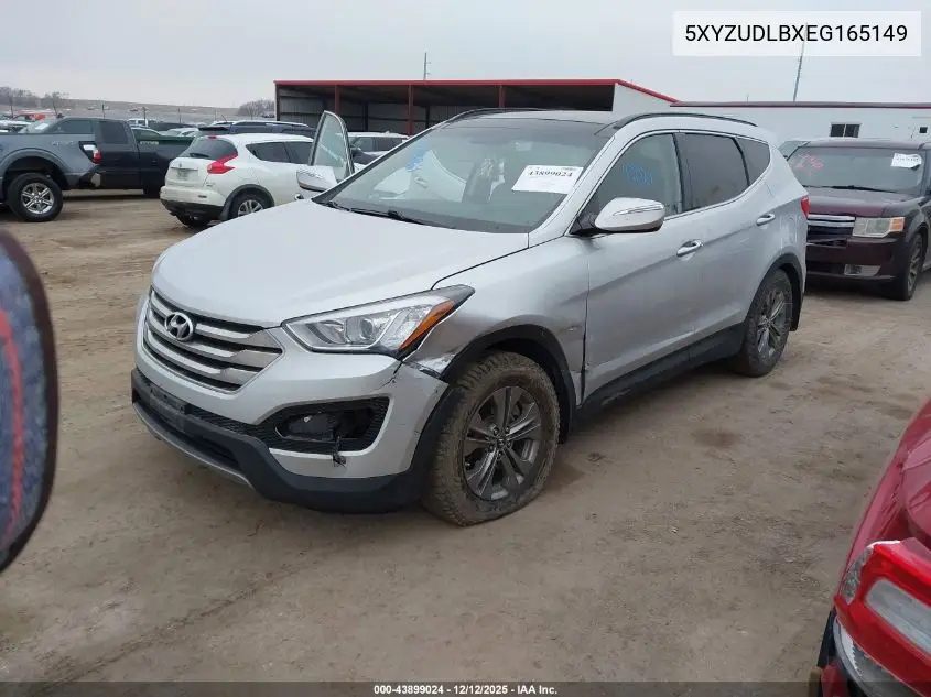 5XYZUDLBXEG165149 2014 Hyundai Santa Fe Sport 2.4L