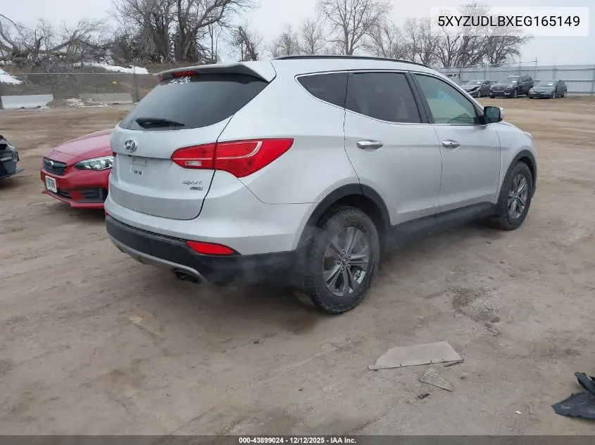 5XYZUDLBXEG165149 2014 Hyundai Santa Fe Sport 2.4L