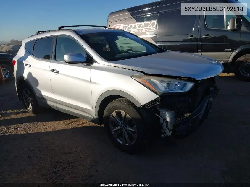 5XYZU3LB5EG192818 2014 Hyundai Santa Fe Sport 2.4L