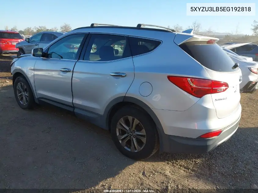 5XYZU3LB5EG192818 2014 Hyundai Santa Fe Sport 2.4L
