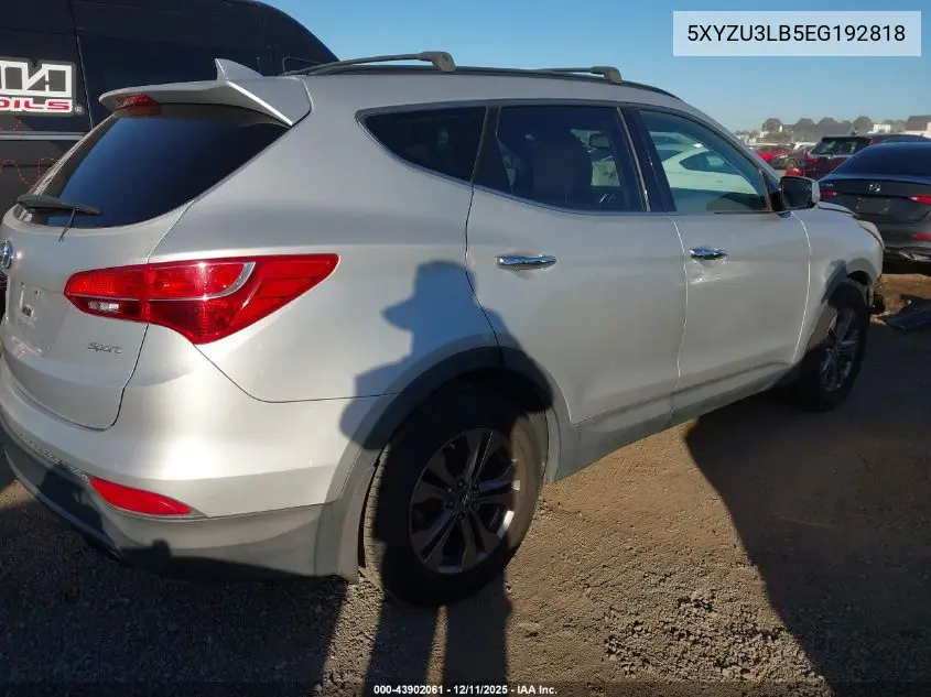 5XYZU3LB5EG192818 2014 Hyundai Santa Fe Sport 2.4L