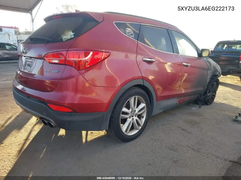 5XYZU3LA6EG222173 2014 Hyundai Santa Fe Sport 2.0L Turbo