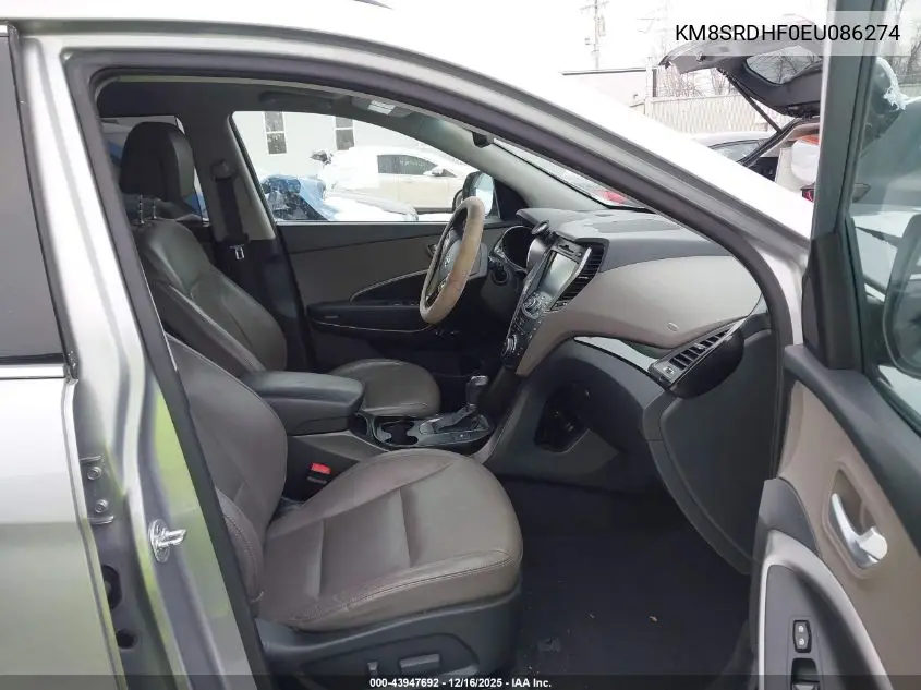 KM8SRDHF0EU086274 2014 Hyundai Santa Fe Gls