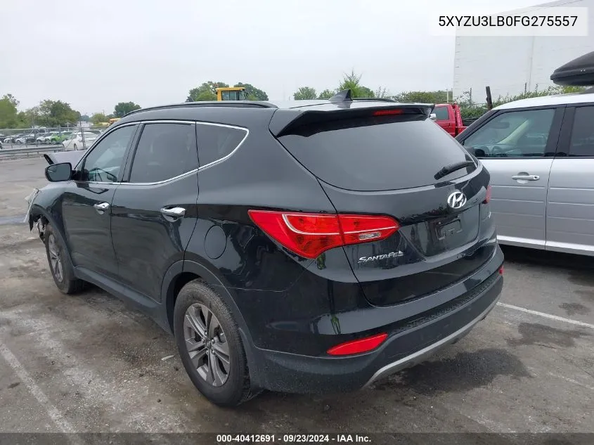 5XYZU3LB0FG275557 2015 Hyundai Santa Fe Sport 2.4L