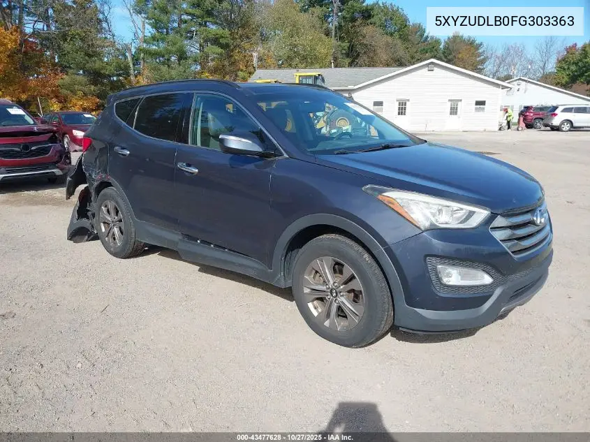 5XYZUDLB0FG303363 2015 Hyundai Santa Fe Sport 2.4L