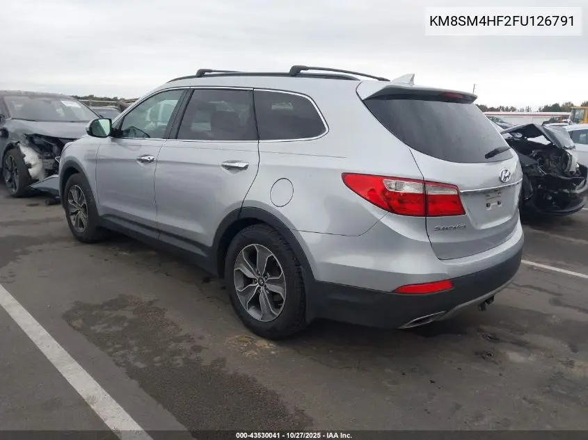 KM8SM4HF2FU126791 2015 Hyundai Santa Fe Gls