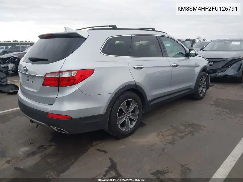 KM8SM4HF2FU126791 2015 Hyundai Santa Fe Gls