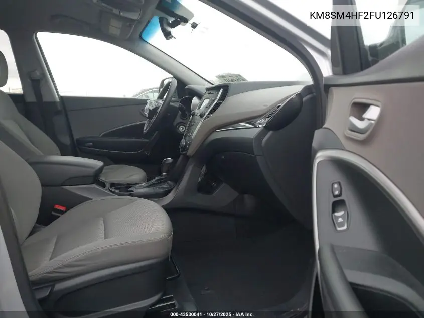 KM8SM4HF2FU126791 2015 Hyundai Santa Fe Gls