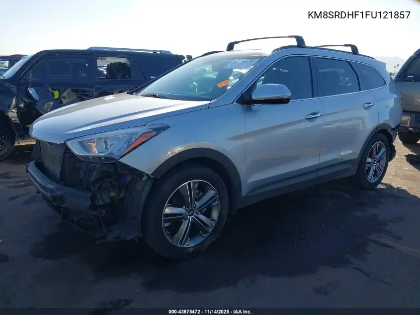 KM8SRDHF1FU121857 2015 Hyundai Santa Fe Limited