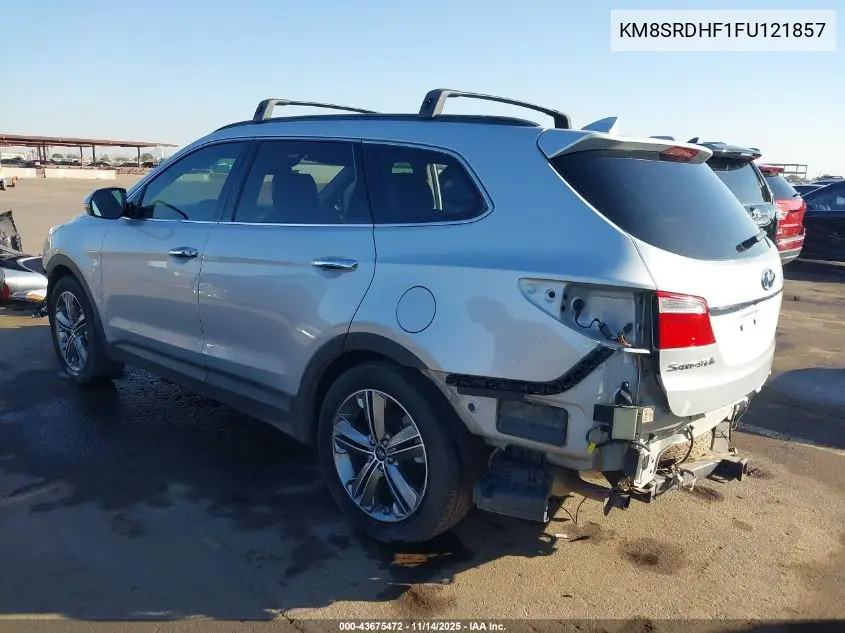 KM8SRDHF1FU121857 2015 Hyundai Santa Fe Limited