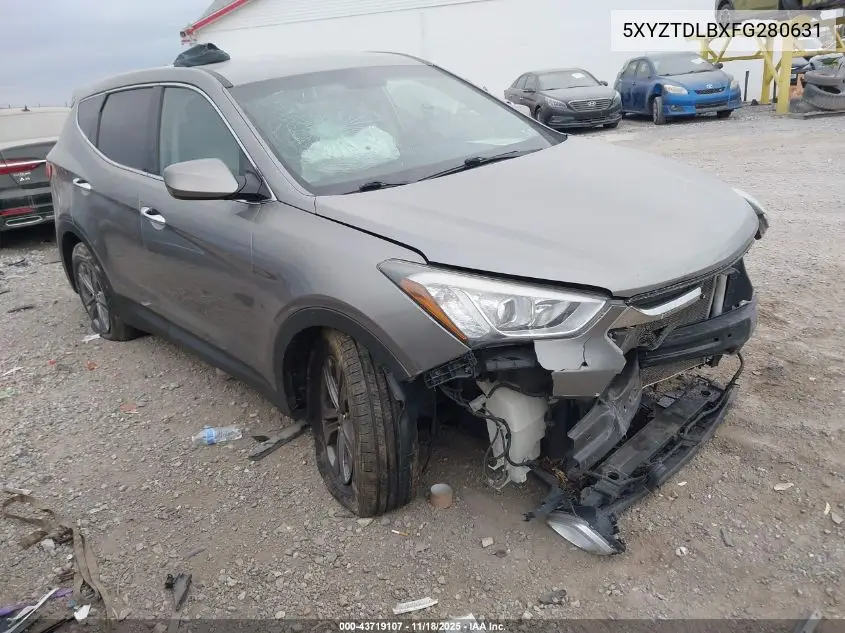 5XYZTDLBXFG280631 2015 Hyundai Santa Fe Sport 2.4L
