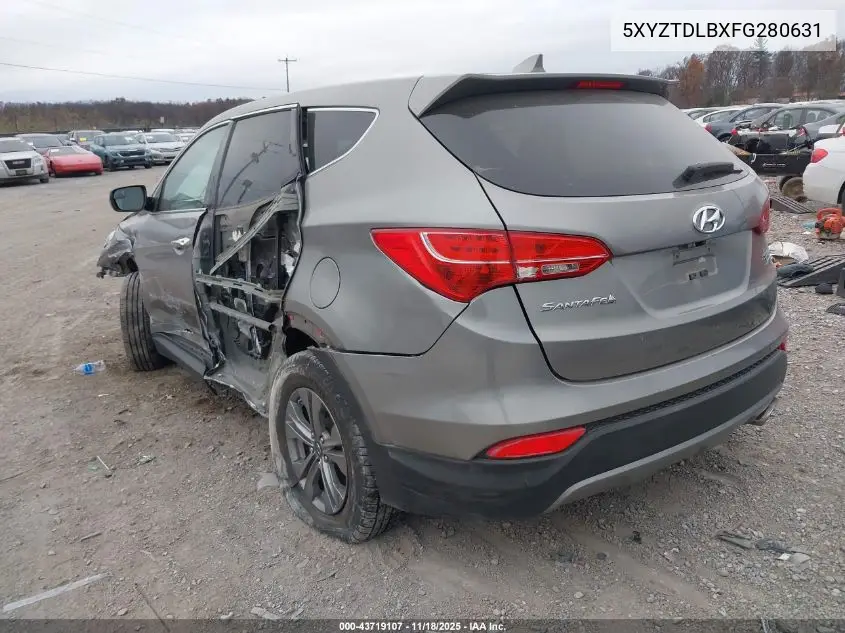 5XYZTDLBXFG280631 2015 Hyundai Santa Fe Sport 2.4L