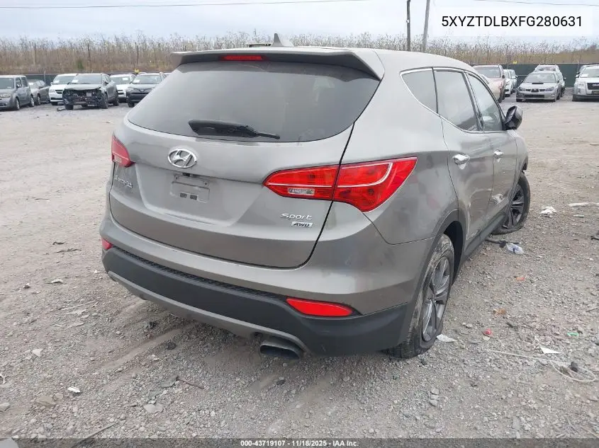 5XYZTDLBXFG280631 2015 Hyundai Santa Fe Sport 2.4L