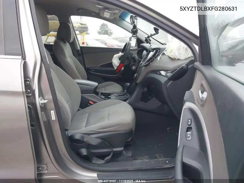 5XYZTDLBXFG280631 2015 Hyundai Santa Fe Sport 2.4L