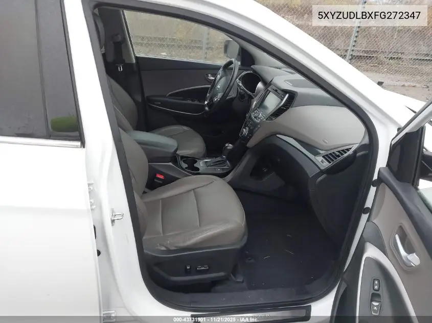 5XYZUDLBXFG272347 2015 Hyundai Santa Fe Sport 2.4L