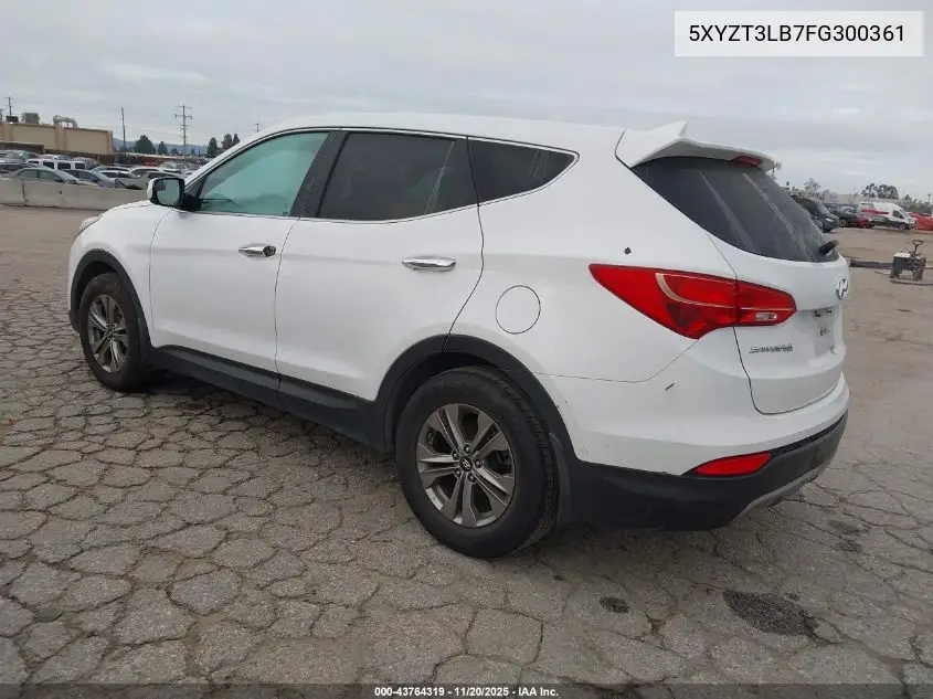 5XYZT3LB7FG300361 2015 Hyundai Santa Fe Sport 2.4L