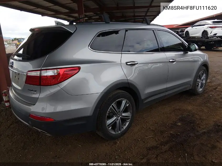 KM8SR4HF8FU111620 2015 Hyundai Santa Fe Limited