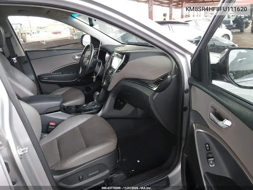 KM8SR4HF8FU111620 2015 Hyundai Santa Fe Limited