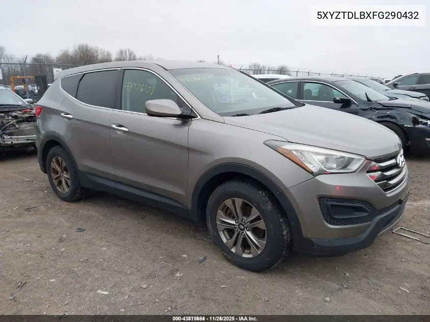 5XYZTDLBXFG290432 2015 Hyundai Santa Fe Sport 2.4L