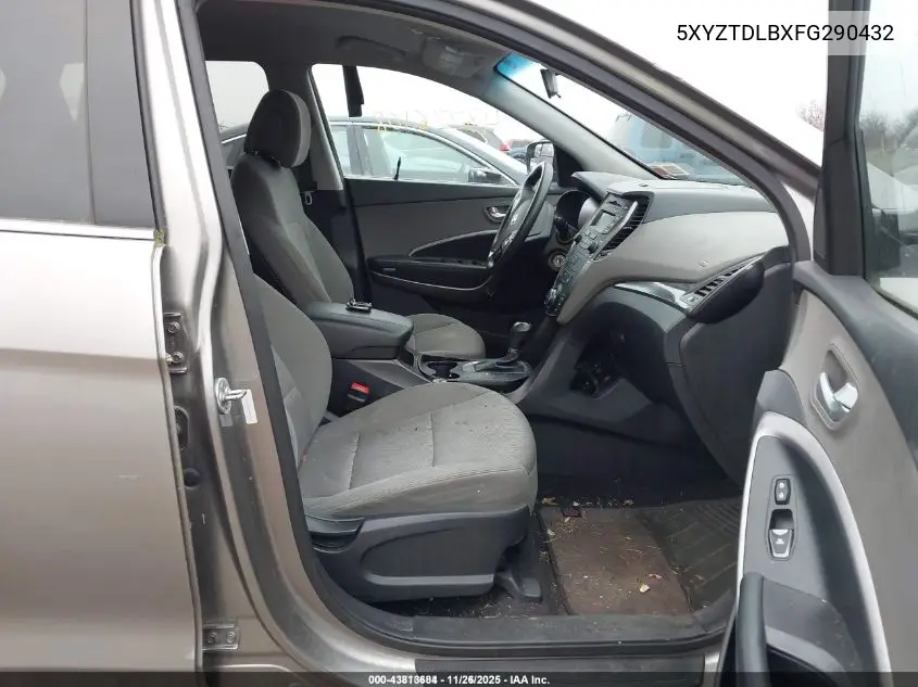 5XYZTDLBXFG290432 2015 Hyundai Santa Fe Sport 2.4L