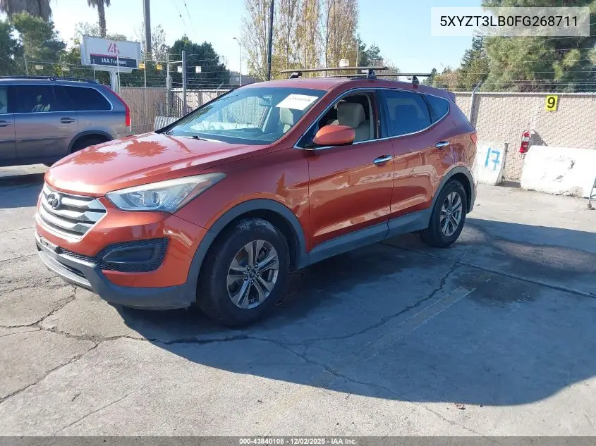 5XYZT3LB0FG268711 2015 Hyundai Santa Fe Sport