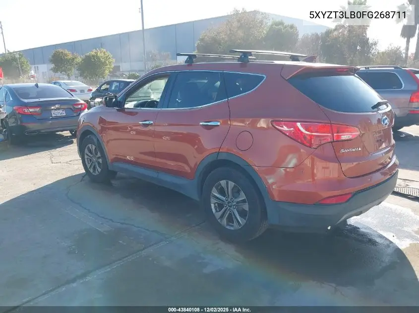 5XYZT3LB0FG268711 2015 Hyundai Santa Fe Sport