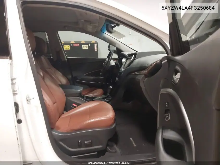 5XYZW4LA4FG250684 2015 Hyundai Santa Fe Sport 2.0L Turbo