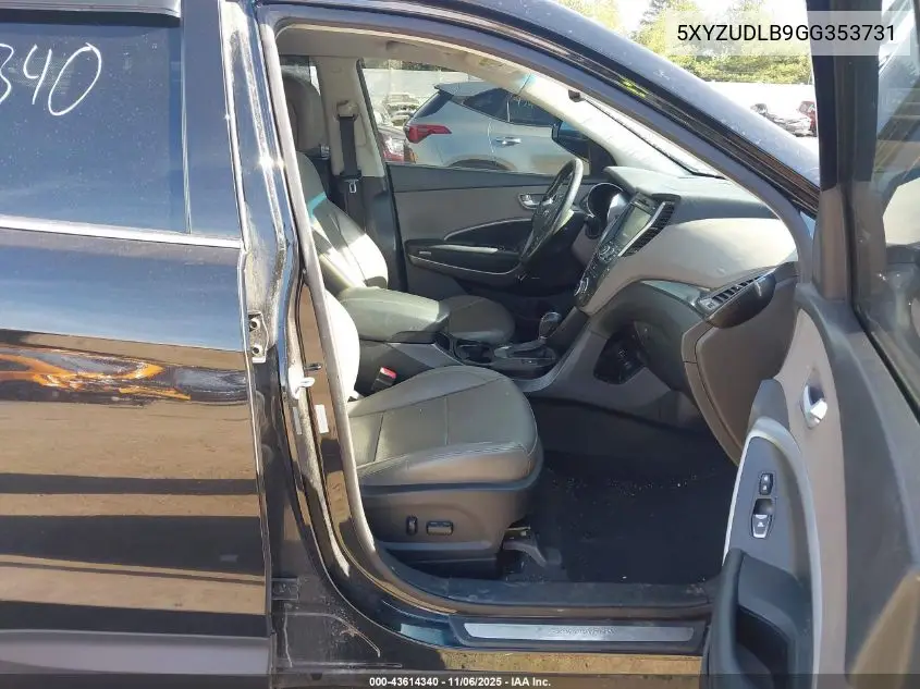 5XYZUDLB9GG353731 2016 Hyundai Santa Fe Sport 2.4L