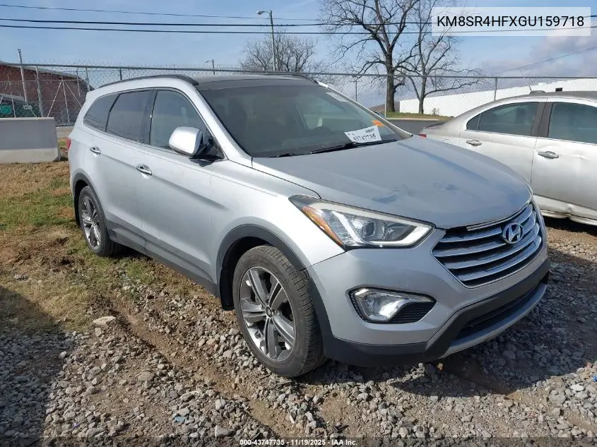 KM8SR4HFXGU159718 2016 Hyundai Santa Fe Limited