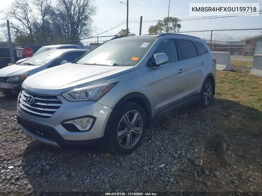 KM8SR4HFXGU159718 2016 Hyundai Santa Fe Limited